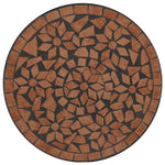 Bistrobord Med Mosaikk Terrakotta Jern Og Keramikk