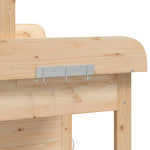 Pottebord Med Skap 110,5X45X124,5 Cm Heltre Gran