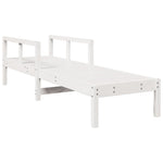 Solseng Hvit 199,5X62X55 Cm Heltre Furu