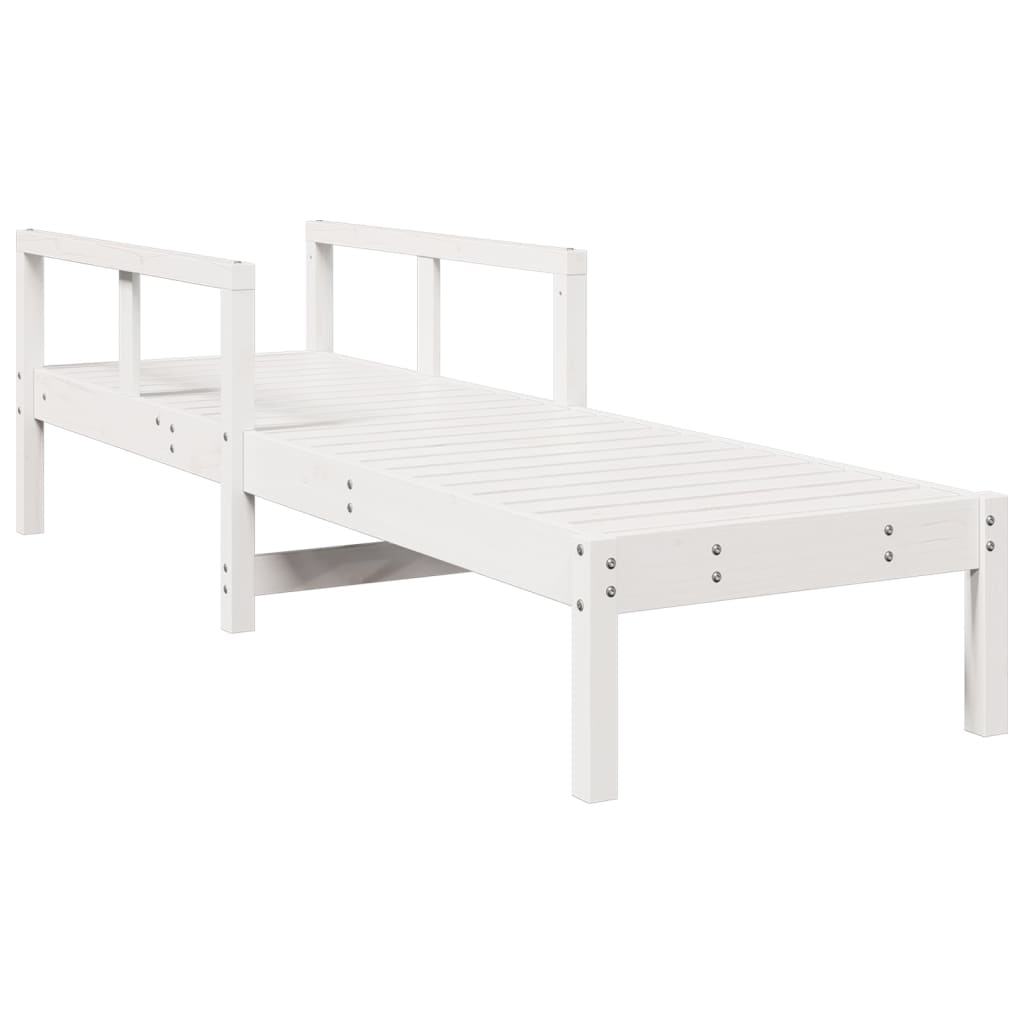 Solseng Hvit 199,5X62X55 Cm Heltre Furu
