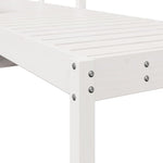 Solseng Hvit 199,5X62X55 Cm Heltre Furu