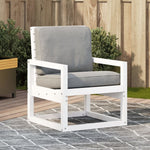 Hagestol Hvit 57,5X63X76 Cm Heltre Furu