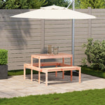 Piknikbord 110X134X75 Cm Heltre Douglasgran