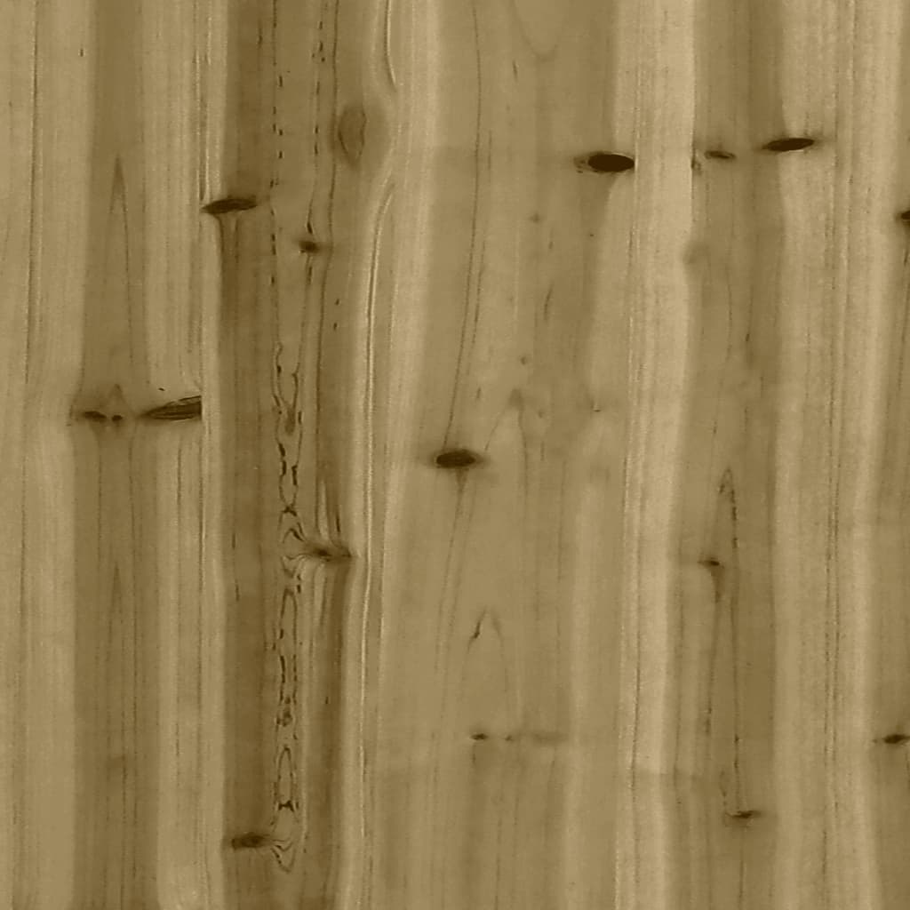 Piknikbord 110X134X75 Cm Impregnert Furu