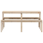 Piknikbord 160X134X75 Cm Heltre Furu