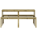 Piknikbord 160X134X75 Cm Impregnert Furu