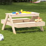 Piknikbord For Barn 88X97X52 Cm Heltre Furu