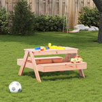 Piknikbord For Barn 88X97X52 Cm Heltre Douglasgran