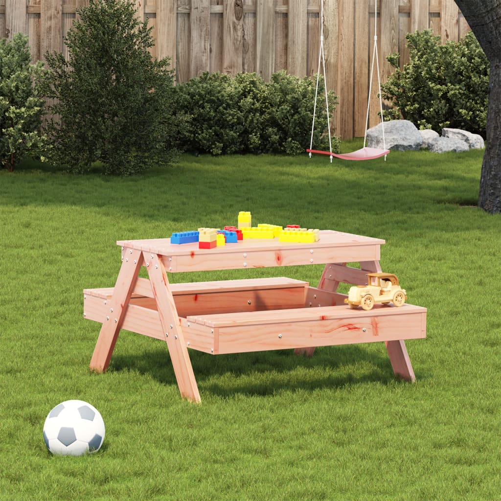 Piknikbord For Barn 88X97X52 Cm Heltre Douglasgran