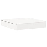 Sandkasse Med Lokk Hvit 111X111X19,5 Cm Heltre Furu