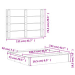 Sandkasse Med Lokk Hvit 111X111X19,5 Cm Heltre Furu