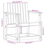 Hagesofagruppe Hvit 3 Deler Heltre Furu