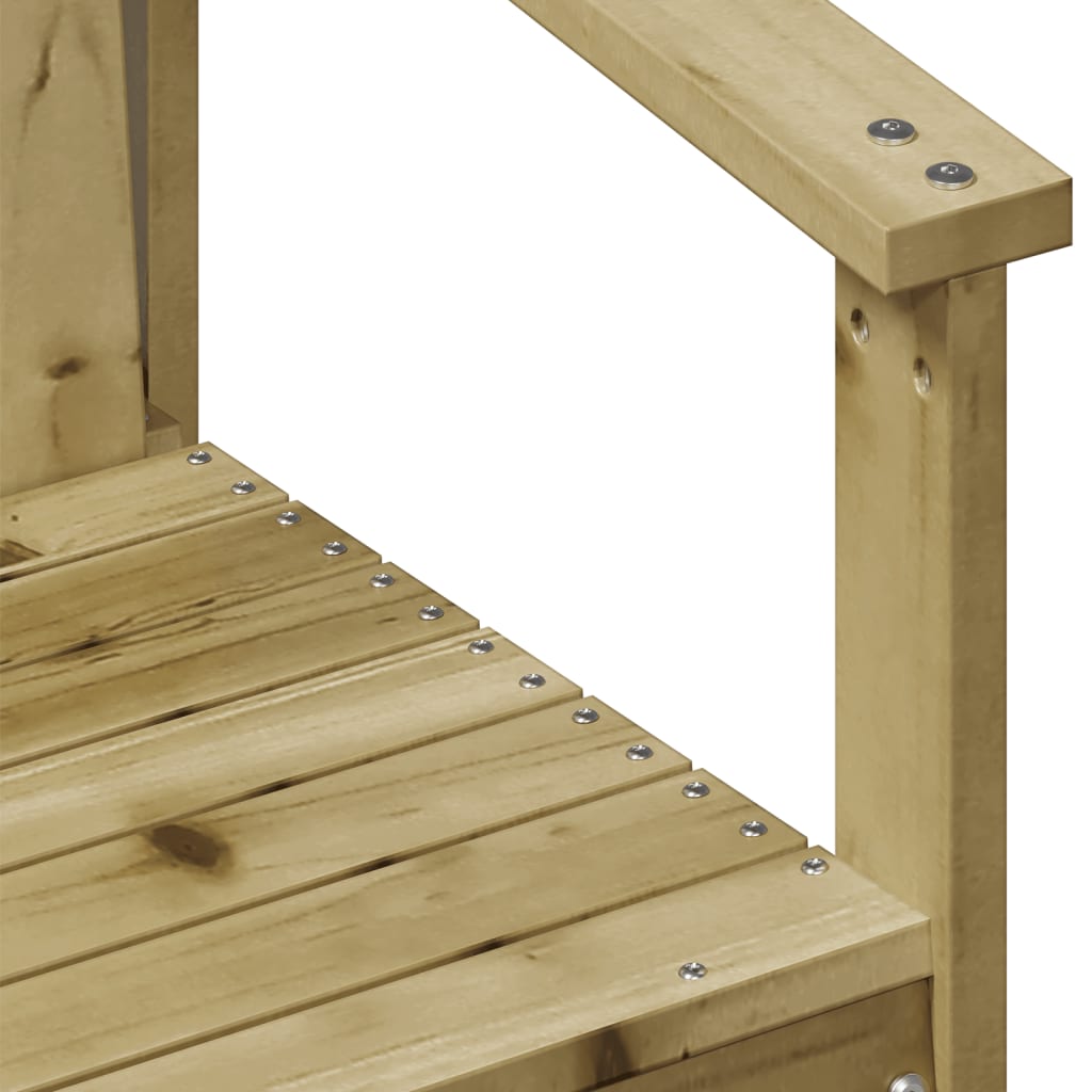 Hagesofagruppe 3 Deler Impregnert Furu