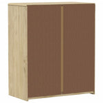 Kommode Sauda Eik 76,5X39X91 Cm Heltre Furu