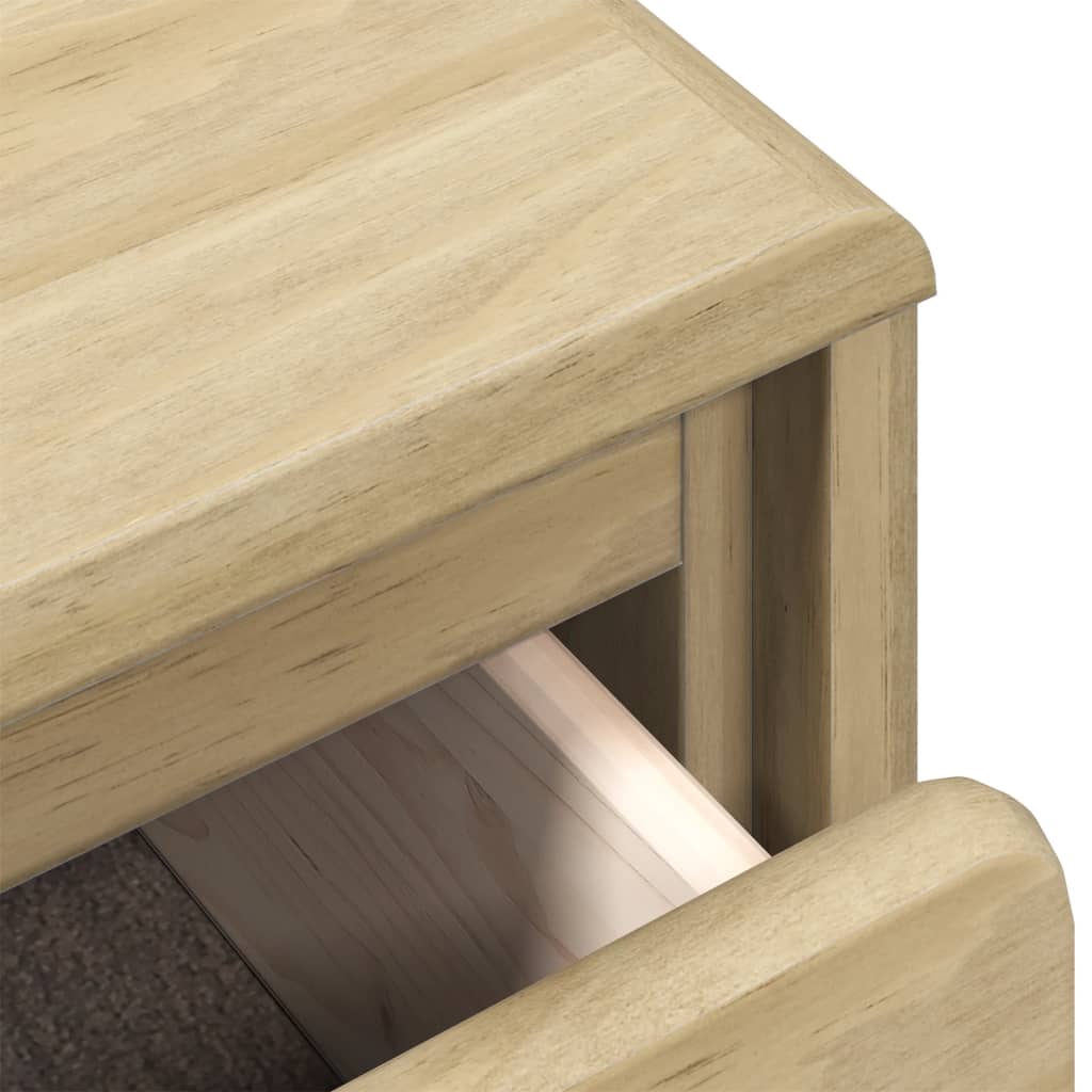 Kommode Sauda Eik 76,5X39X91 Cm Heltre Furu