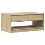 Salongbord Sauda Eik 99X55X45 Cm Heltre Furu