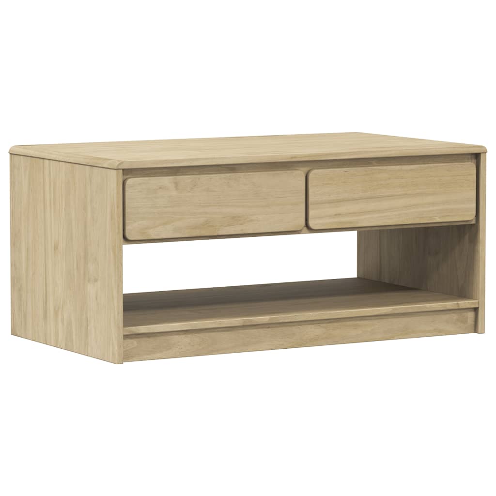 Salongbord Sauda Eik 99X55X45 Cm Heltre Furu