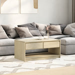 Salongbord Sauda Eik 99X55X45 Cm Heltre Furu