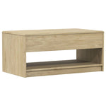 Salongbord Sauda Eik 99X55X45 Cm Heltre Furu