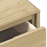 Salongbord Sauda Eik 99X55X45 Cm Heltre Furu