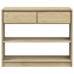 Konsollbord Sauda Eik 89,5X36,5X73 Cm Heltre Furu