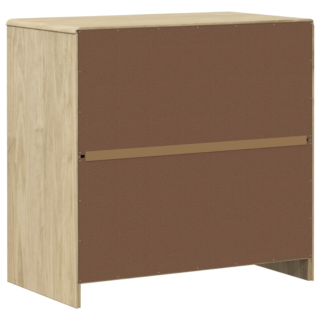 Skjenk Sauda Eik 80X43X75,5 Cm Heltre Furu