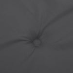 Stolputer Med Lav Rygg 6 Stk Melert Antrasitt 100X50X4 Cm Stoff