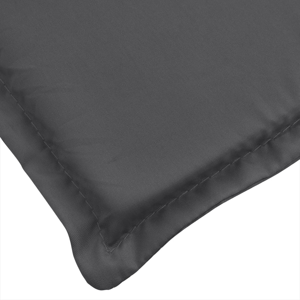Stolputer Med Lav Rygg 6 Stk Melert Antrasitt 100X50X4 Cm Stoff