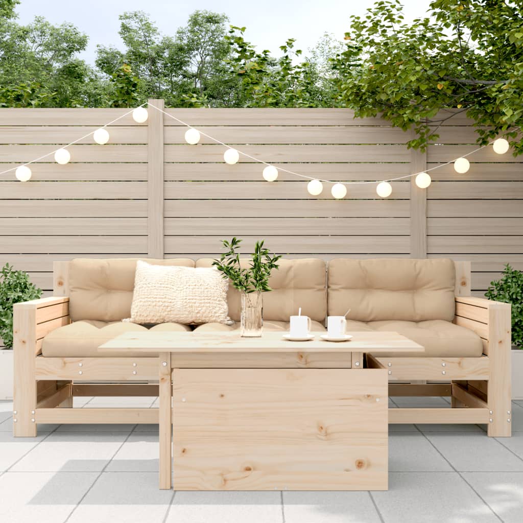 Hagebord 100X50X75 Cm Heltre Furu