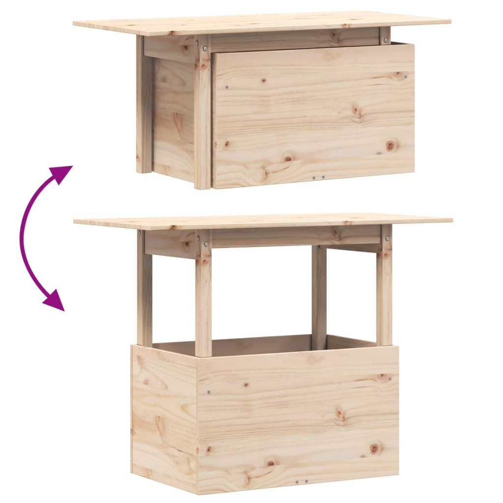 Hagebord 100X50X75 Cm Heltre Furu