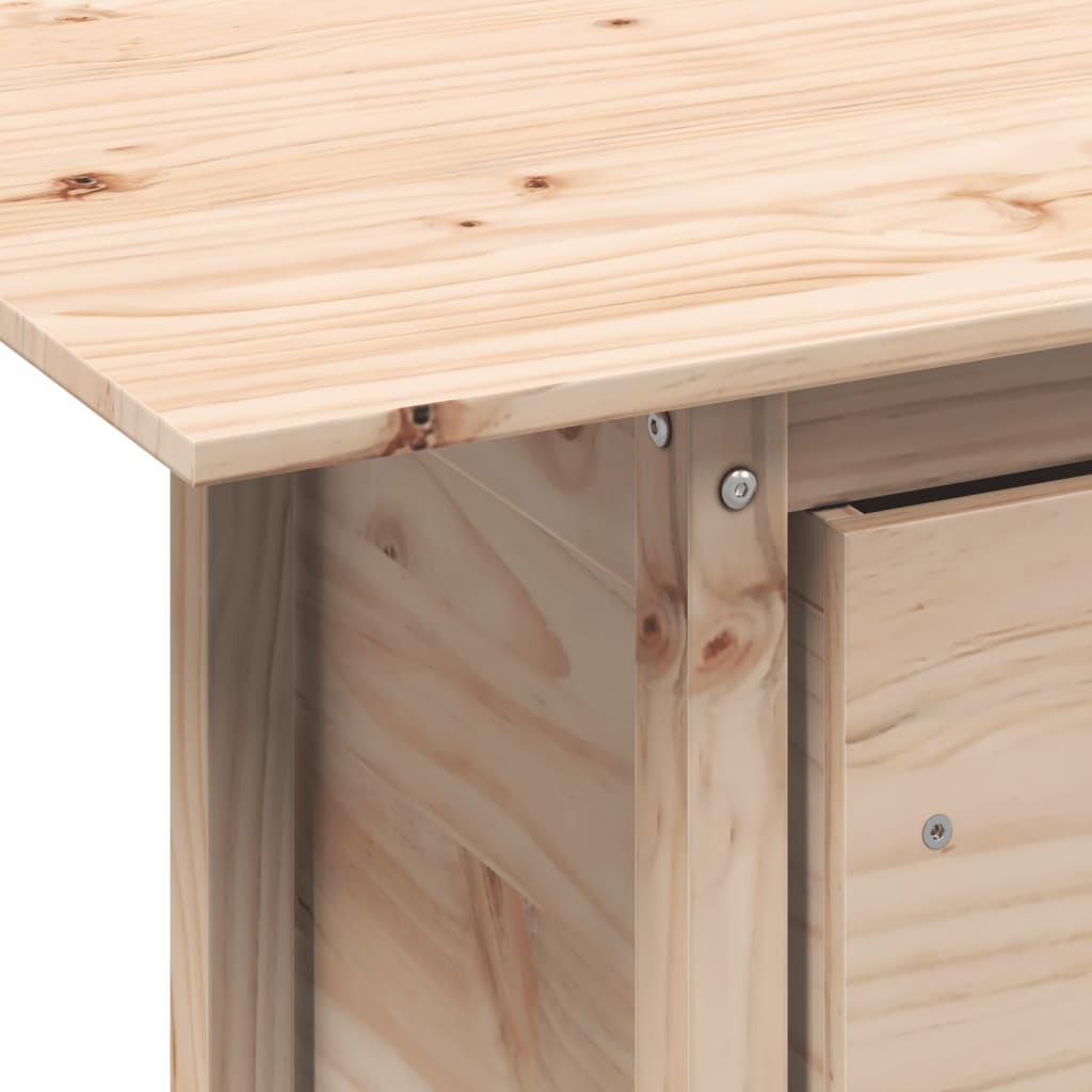 Hagebord 100X50X75 Cm Heltre Furu