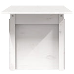 Hagebord Hvit 100X50X75 Cm Heltre Furu