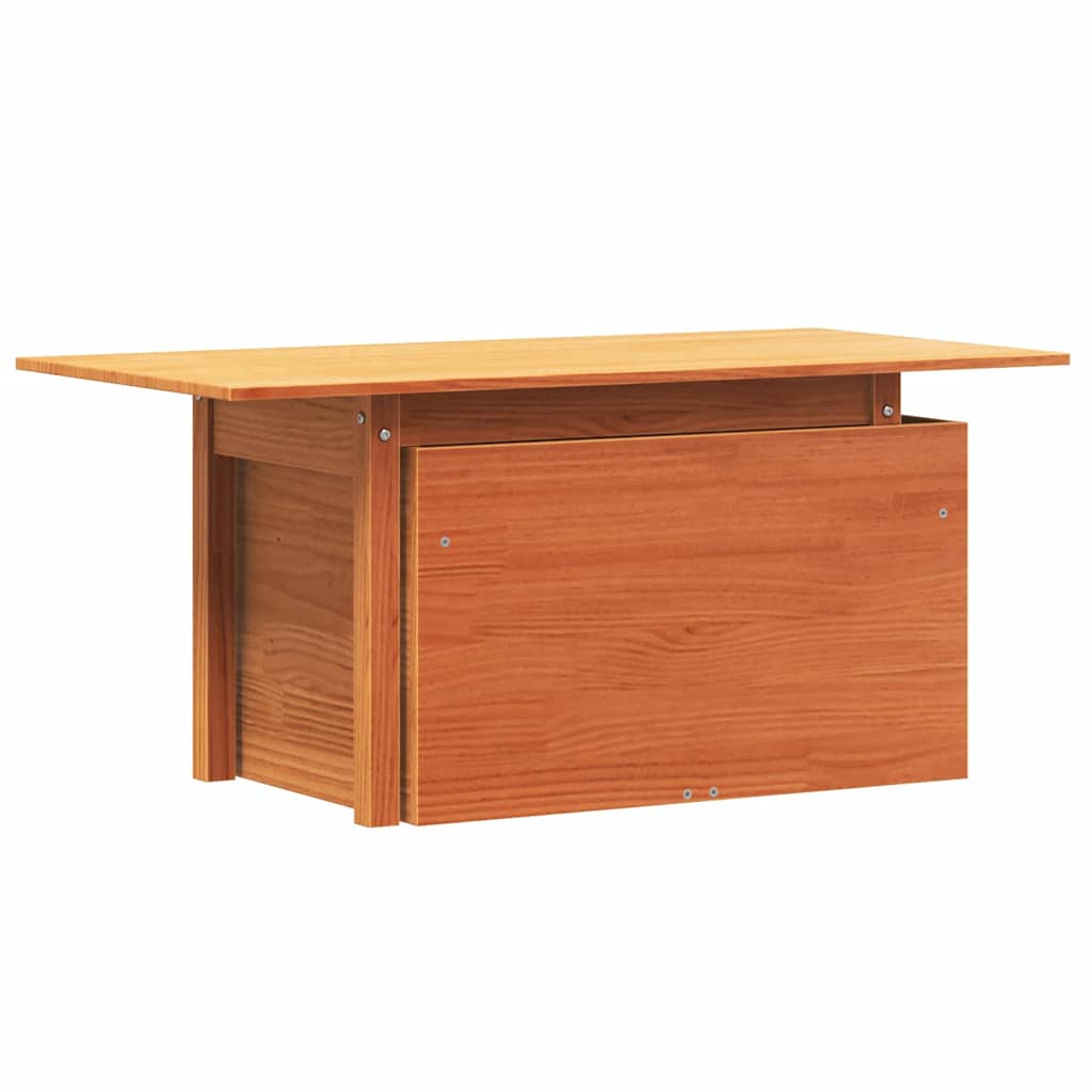 Hagebord Voksbrun 100X50X75 Cm Heltre Furu