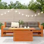 Hagebord Voksbrun 100X50X75 Cm Heltre Furu