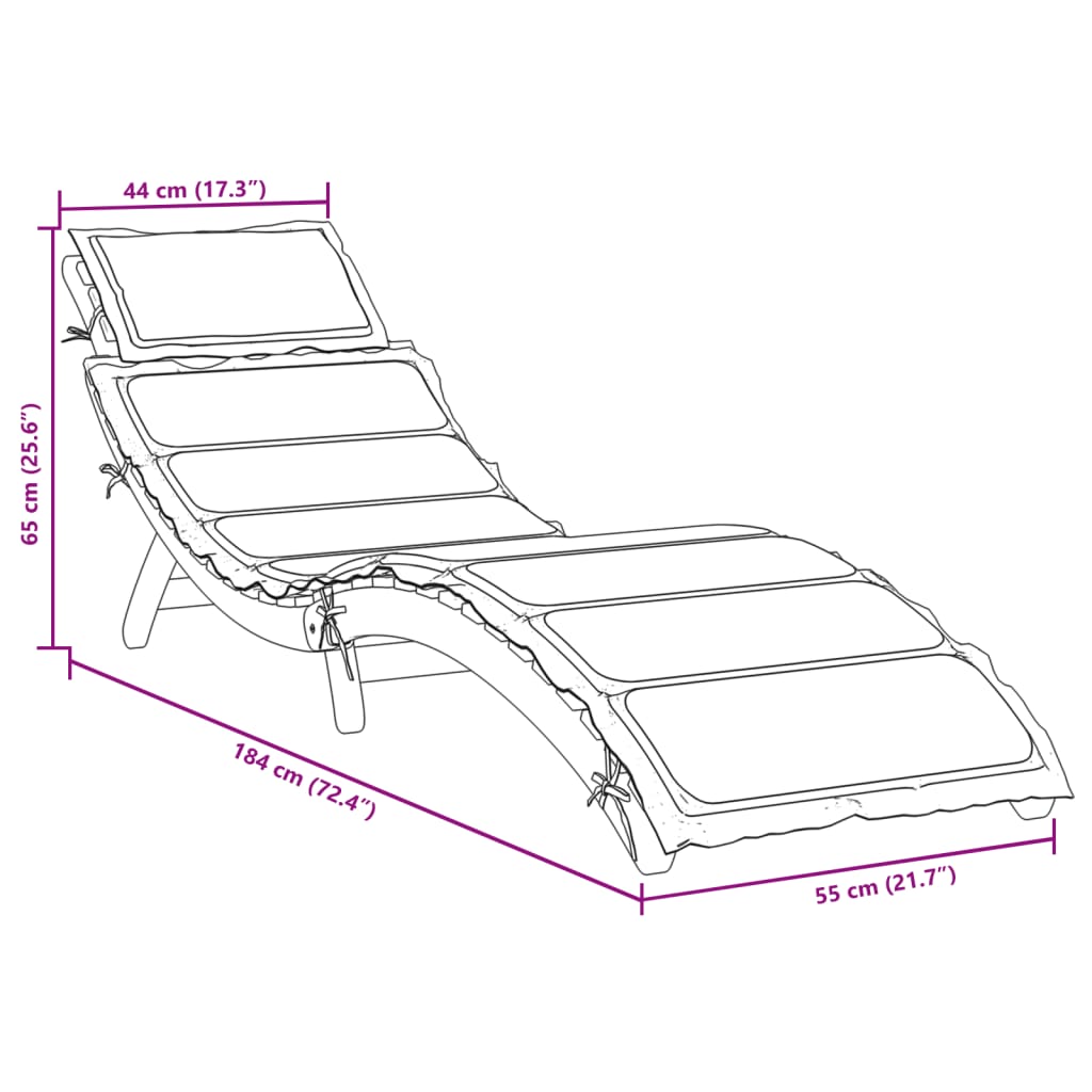 Solseng Med Pute Beige Heltre Akasie
