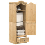 Garderobe Corona 55X52X170 Cm Heltre Furu