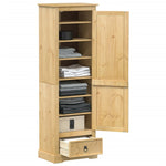 Garderobe Corona 55X38X170 Cm Heltre Furu