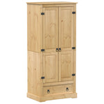 Garderobe Corona 76X50X170 Cm Heltre Furu