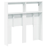 Hodegavl Skap Med Led Hvit 100X17X102 Cm