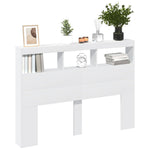 Hodegavl Skap Med Led Hvit 140X17X102 Cm
