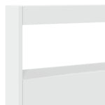 Hodegavl Skap Med Led Hvit 140X17X102 Cm