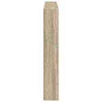 Hodegavl Skap Med Led Sonoma Eik 140X17X102 Cm