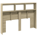 Hodegavl Skap Med Led Sonoma Eik 140X17X102 Cm