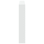 Hodegavl Skap Med Led Hvit 160X17X102 Cm