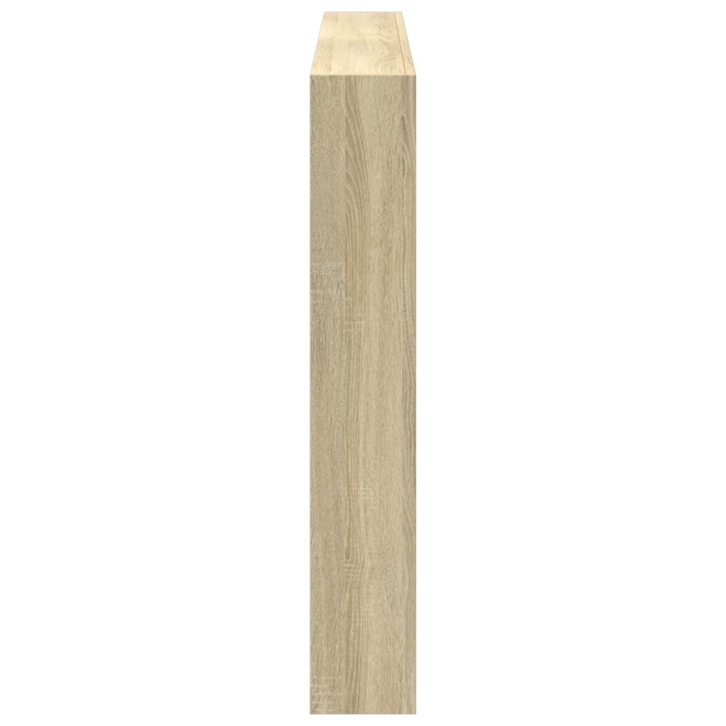 Hodegavl Skap Med Led Sonoma Eik 160X17X102 Cm