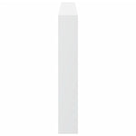 Hodegavl Skap Med Led Hvit 180X17X102 Cm