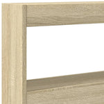 Hodegavl Skap Med Led Sonoma Eik 180X17X102 Cm