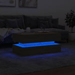 Salongbord Med Led-Lys Sonoma Eik 90X50X40 Cm
