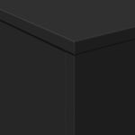 Salongbord Med Led-Lys Svart 50X50X40 Cm
