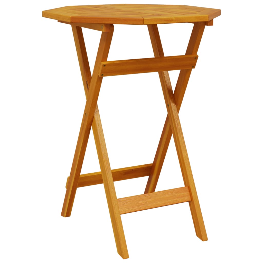 Sammenleggbart Hagebord Ø60X75 Cm Heltre Akasie